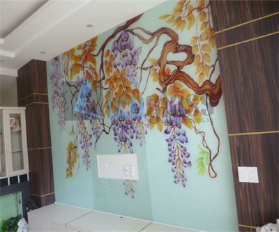 Mẫu tranh kính phong cảnh đẹp TKPC05 - Licoglass