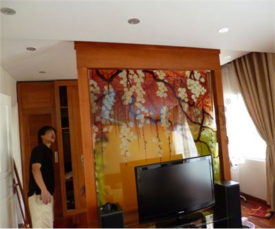 Mẫu tranh kính phong cảnh đẹp TKPC02 - Licoglass